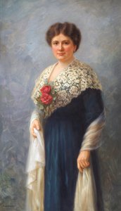 retrato de una dama