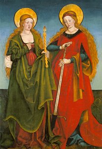 Santas Genoveva y Lucía - Altar de Inzigkofen