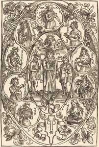 Apolo y las musas de Hans Süss von Kulmbach