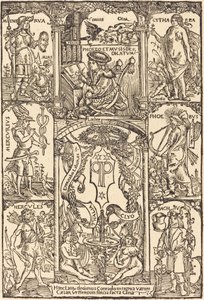 Celtas Rodeados por Dioses Griegos y Romanos de Hans Süss von Kulmbach
