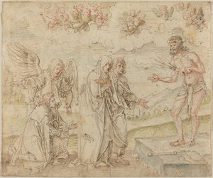 María y Juan ante el Hombre de Dolores de Hans Süss von Kulmbach