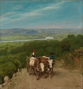 Cuesta arriba de Hans Thoma