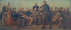 Banda de música rural de Hans Thoma