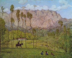 Paisaje cerca de Carrara