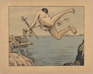 Mercurio volando, p. 76 de Hans Thoma