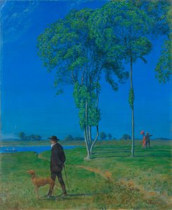 Soledad, 1906 de Hans Thoma