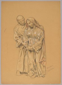 Maria mit dem heiligen Johannes dem Evangelisten