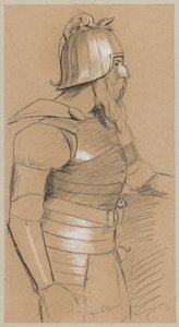 Diseño del traje de Hagen de Hans Thoma