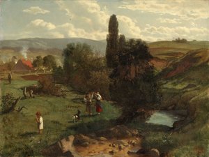 Paisaje de la Selva Negra de Hans Thoma