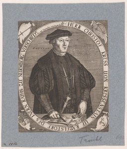 Retrato de Christoph II Kreß von Kressenstein de Hans Troschel