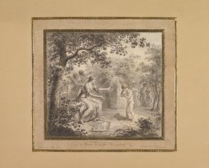 La artimaña de Cupido de Hans Veit Friedrich Schnorr von Carolsfeld