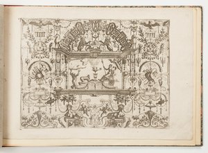 Placa, de Grotteßco: en diverßche maneras de Hans Vredeman de Vries