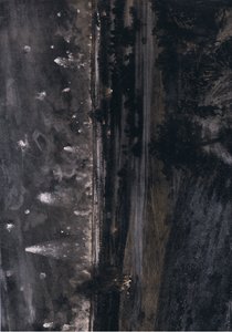 La tercera batalla de Champaña: Bombardeo de artillería al oeste de los Argonnes, septiembre de 1915, ilustración de Hindenburg publicada por Daterlandischer Derlag C U Weller Berlin