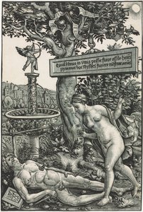 Píramo y Tisbe, c. 1510 de Hans Wechtlin