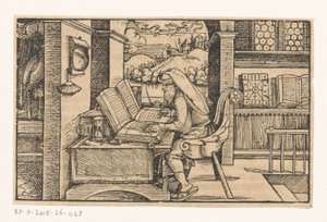 Cicerón en su estudio de Hans Weiditz (II) (attributed to)