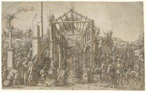 La adoración de los reyes de Hans Weiditz (II) (attributed to)