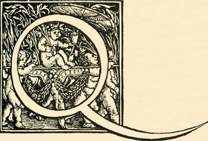 Q - Un Alfabeto por Hans Weiditz de Hans Weiditz