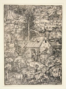 escena rural de Hans Weiditz