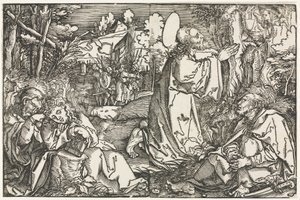 La agonía en el huerto de Hans Weiditz