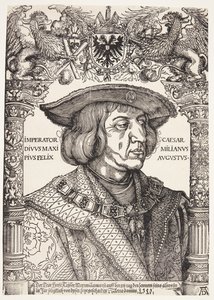Emperador Maximiliano I de Hans Weiditz II