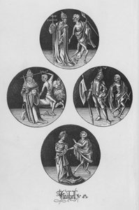 La danza de la muerte de Holbein de Hans after Holbein the Younger