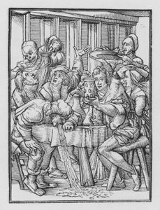 La danza de la muerte: Los Borrachos de Hans after Holbein the Younger