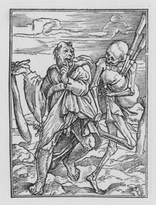 La danza de la muerte: El Idiota de Hans after Holbein the Younger