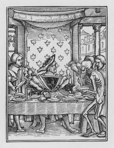 La danza de la muerte: El Rey de Hans after Holbein the Younger