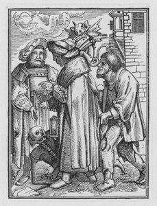 La danza de la muerte: El Magistrado de Hans after Holbein the Younger