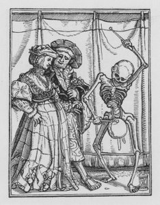 La danza de la muerte: La recién casada de Hans after Holbein the Younger