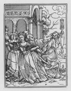 La danza de la muerte: La Reina de Hans after Holbein the Younger