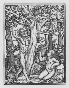 La danza de la muerte de Holbein: La tentación de Hans after Holbein the Younger