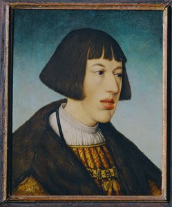 Archiduque Fernando, más tarde emperador Fernando I hermano del emperador Carlos V ... (lima)