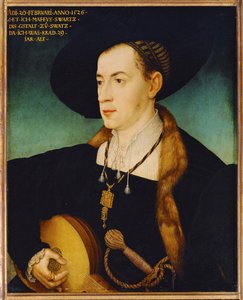 Matthaeus Schwarz, banquero, socio de la familia de banqueros Fugger de Augsburgo, financieros del emperador Karl V ...