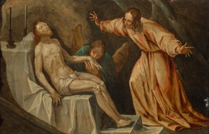 Lamento de Cristo de Hans von Aachen