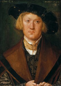 Retrato de un joven de Hans von Kulmbach