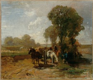 Detente en la poción de Hans von Marées