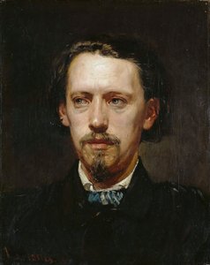 Retrato de Heinrich Anton Heger 1832-1888, 1861 de Hans von Marées