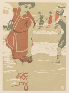 Bañistas, c. 1900 de Hans von Newmann