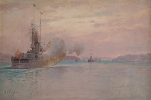 El bombardeo naval ruso del Bósforo, 1915-1916 de Hansen