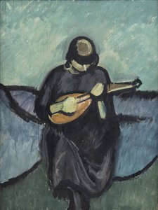 Un mandolinista