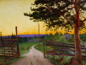 Camino rural de Harald Oscar Sohlberg