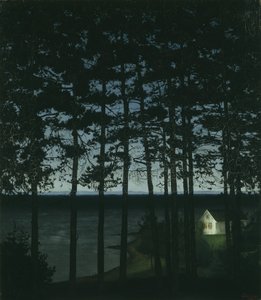 Cabaña del pescador, 1906