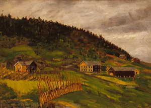 De Hegge en Valdres de Harald Oscar Sohlberg