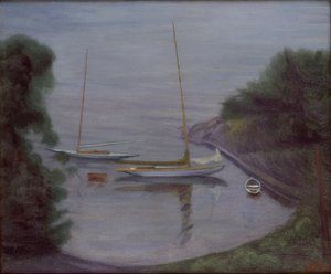 Veleros (óleo sobre lienzo) de Harald Oscar Sohlberg