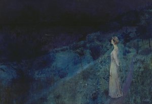 El silencio (óleo sobre lienzo) de Harald Oscar Sohlberg