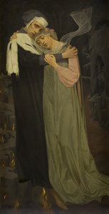 Paolo y Francesca de Harald Slott Møller