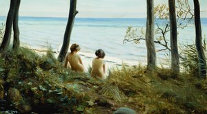 En la Playa de Harald Slott Moller