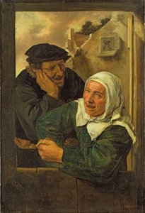 Pareja Anciana de Harmen Hals