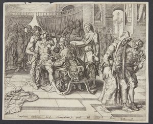 La circuncisión de Siquem de Harmen Jansz. Muller